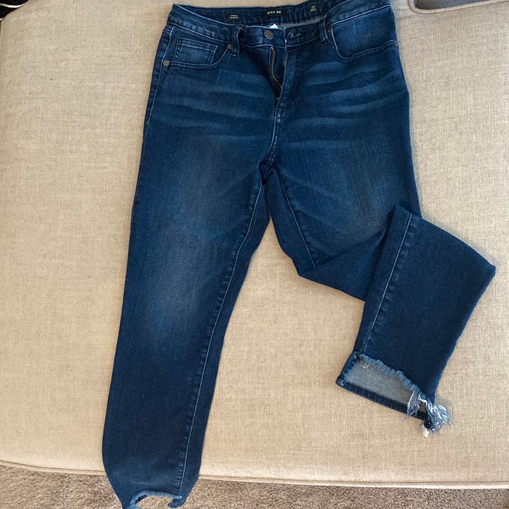 Miss Me skinny ankle jeans